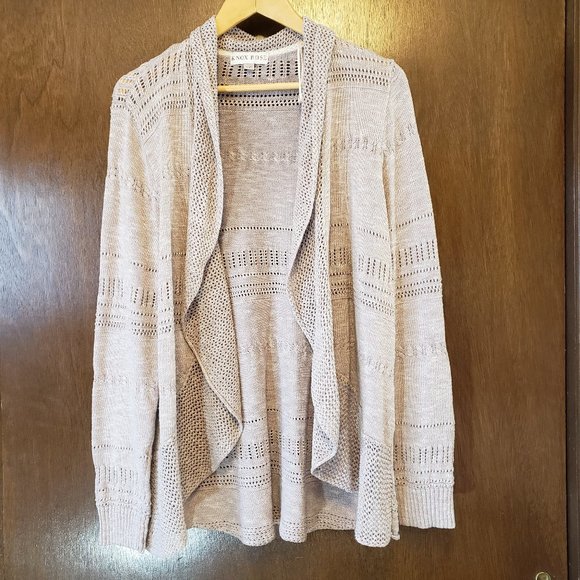 Knox Rose Knit Open Front Cardigan - Picture 1 of 5
